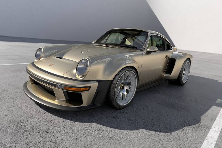 Porsche deslumbra con una pantalla curva inspirada en el deportivo 911