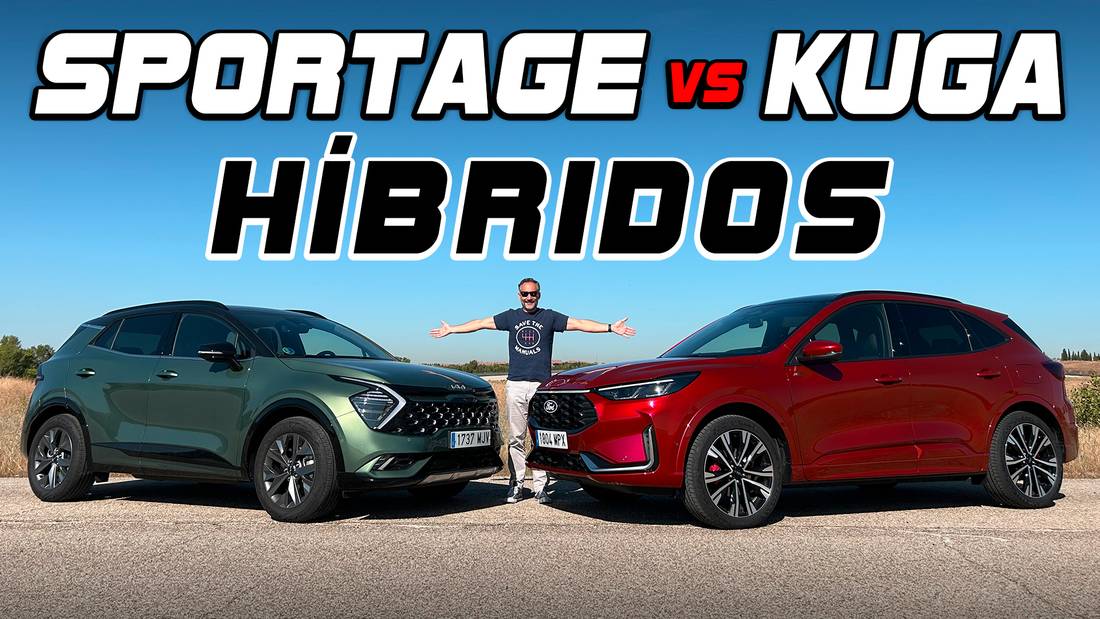 Ford Kuga vs Kia Sportage HEV 2024 2