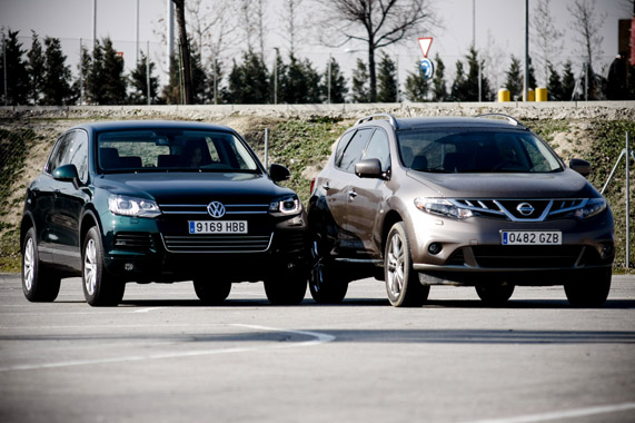 Nissan murano vs touareg